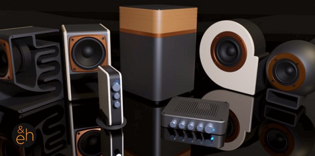 Back Horn Speaker V3.0 Nautilus - Bluetooth, Active, Passive